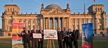 Briefmarke 100 Jahre Segelfug auf der Wasserkuppe