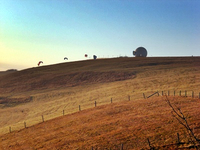 Gleitschirmflieger Wasserkuppe