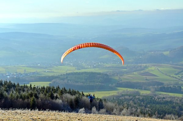 Gleitschirmflieger Wasserkuppe