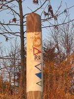 Hochrhner - Markierungen am Hauptweg der Wanderung