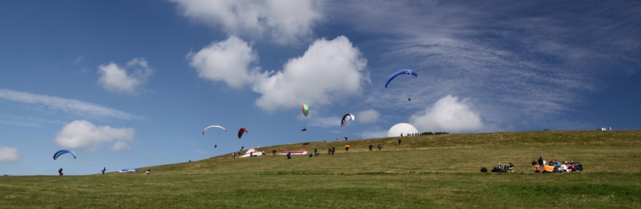 Gleitschirmfliegen Wasserkuppe